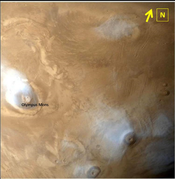Каменная лавина и Олимп. Новые фотографии Марса