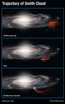 Ученые: Облако газа вскоре подожжет Млечный Путь