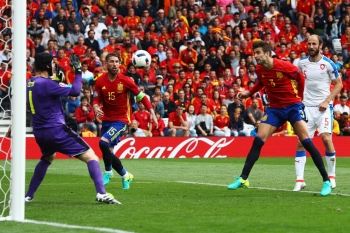 Испания - Чехия -1:0. Как это было