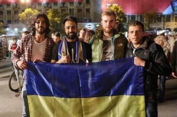 Как в Харькове за сборную болели