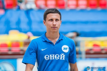 Виталий Рева дебютировал в пляжном футболе