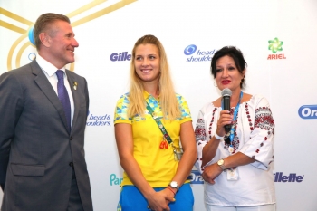 Рио-де-Жанейро состоялся официальный приём в честь украинской олимпийской сборной