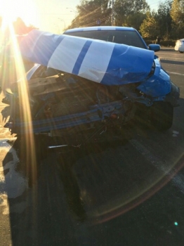 В сети появились первые фото вдребезги разбитой машины Kishe! (фото)