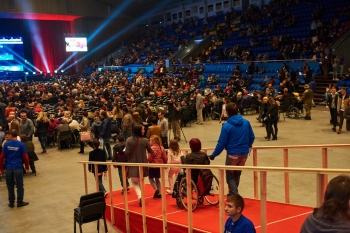 Ник Вуйчич встретился с героями АТО поддержал проект "Переможці" (фото)