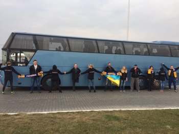Viva Переможці отправляются в тур, чтобы поддержать Украину в футбольном матче с Хорватией