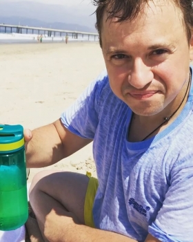 Солнечная Америка и любимая жена: победивший рак Андрей Гайдулян рассказал о летнем отпуске (фото)