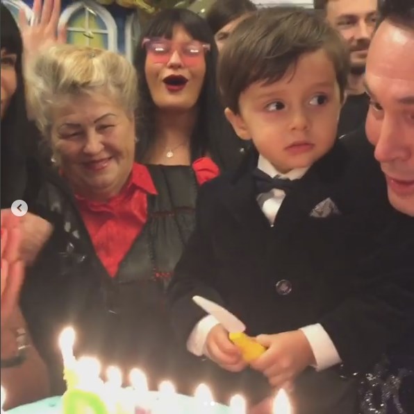 Ирина Билык и Аслан Ахмадов отпраздновали 2-летие сына Табриза