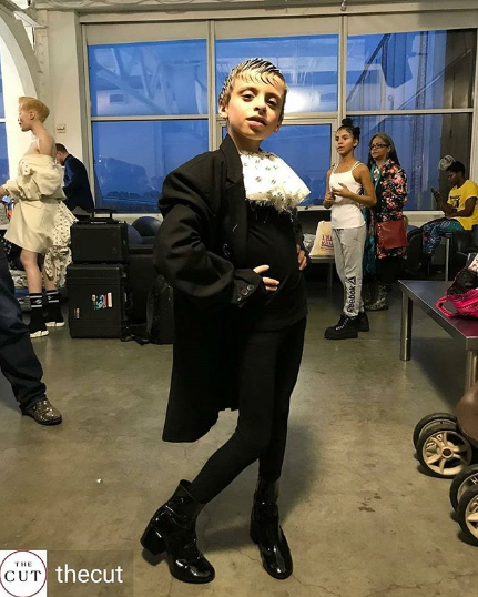 10-летний трансгендер порвал Неделю моды в Нью-Йорке