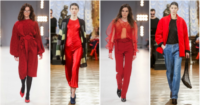 Красный цвет и сумки-бананки: названы самые модные тенденции года