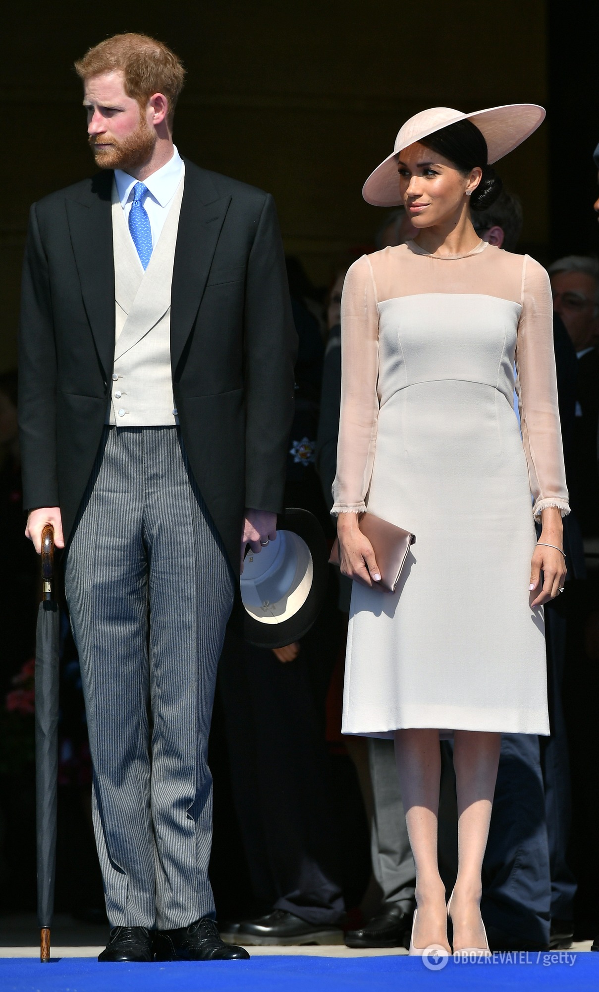 Меган Маркл и принц Гарри впервые после свадьбы появились на публике