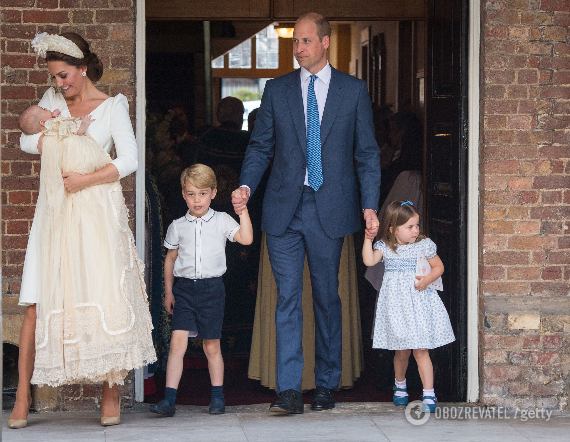Принц Джордж и принцесса Шарлотта вызвали у британской публики восторг