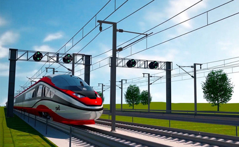 РЖД показали первый высокоскоростной поезд 