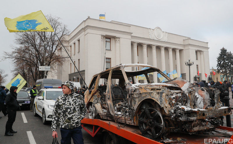 В Укравтодоре подтвердили разблокирование дорог владельцами авто на еврономерах