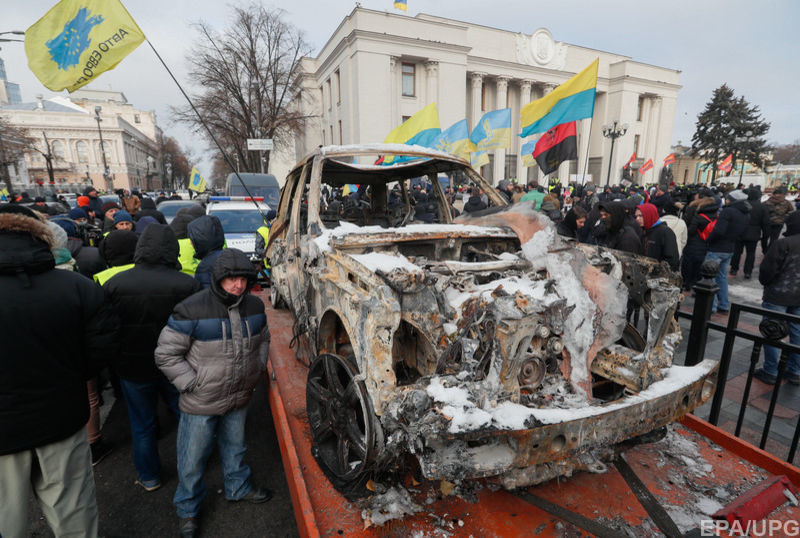 В Укравтодоре подтвердили разблокирование дорог владельцами авто на еврономерах
