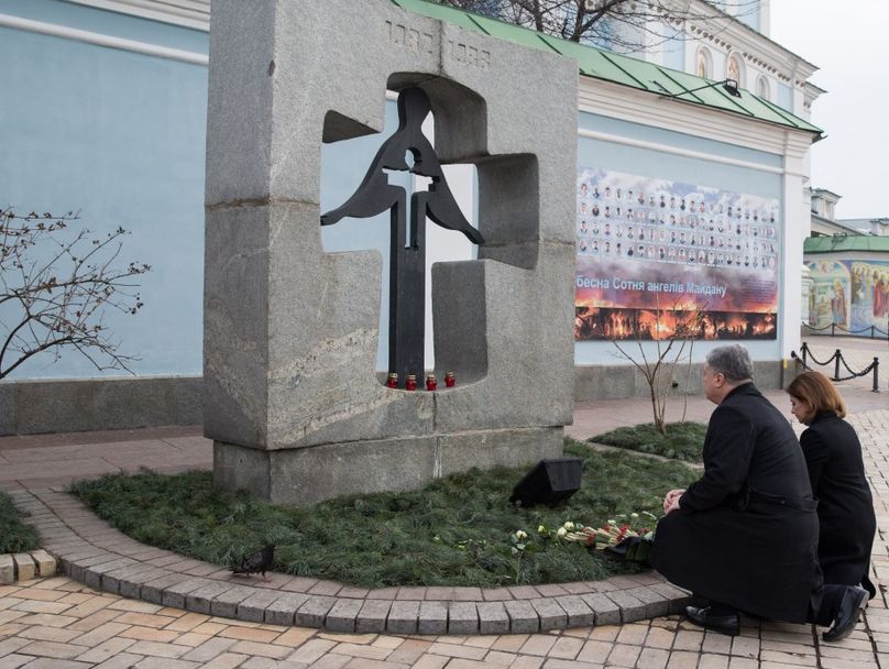 В Ужгороде открыли монумент жертвам Голодомора 