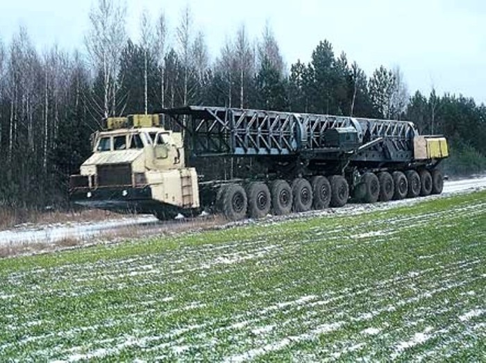 24-колесный «монстр»-МАЗ, который построили в СССР для задач особого назначения