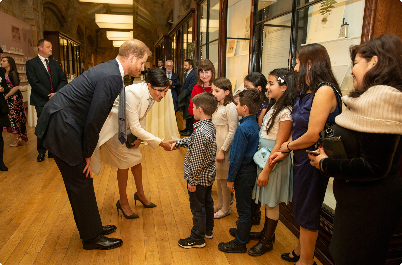 Принц Гаррі і Меган Маркл побували в Музеї природної історії в Лондоні