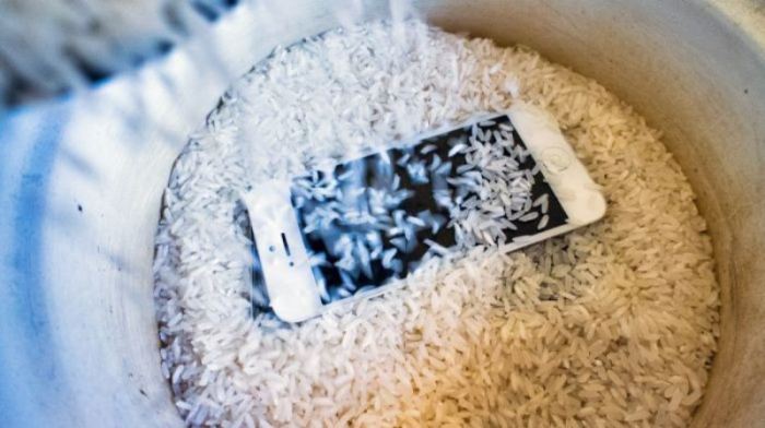 Мастера-ремонтники смартфонов разоблачили популярный «лайфхак» с просушкой гаджета рисом