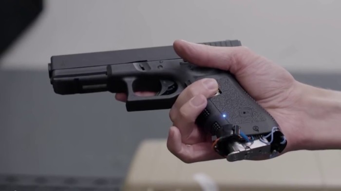 Создан «умный» пистолет, который стреляет только из руки своего хозяина