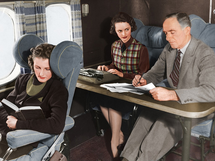 Как летали в самолётах в середине XX века: Когда каждый перелет - роскошный праздник