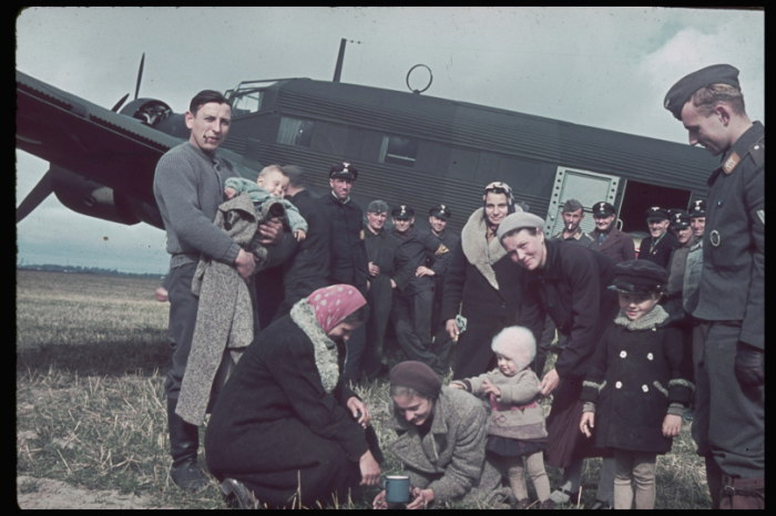 Оккупированная Польша на цветных фотографиях немецких военкоров