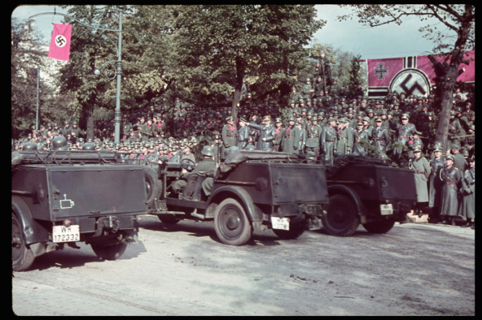 Оккупированная Польша на цветных фотографиях немецких военкоров