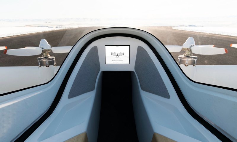 Airbus показал салон своего аэротакси 