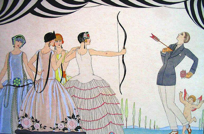 Что объединяет русский балет и Покахонтас: Утонченные работы модного иллюстратора Жоржа Барбье