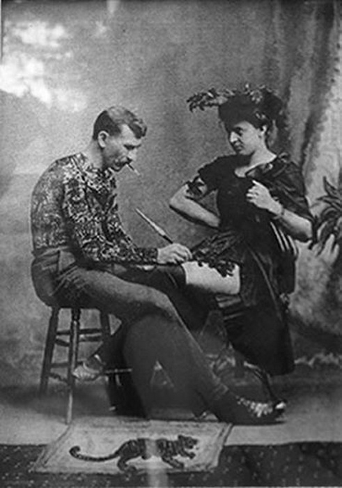 Как первая женщина-татуировщик, которую муж украсил рисунками, изменила мировоззрение викторианской эпохи 