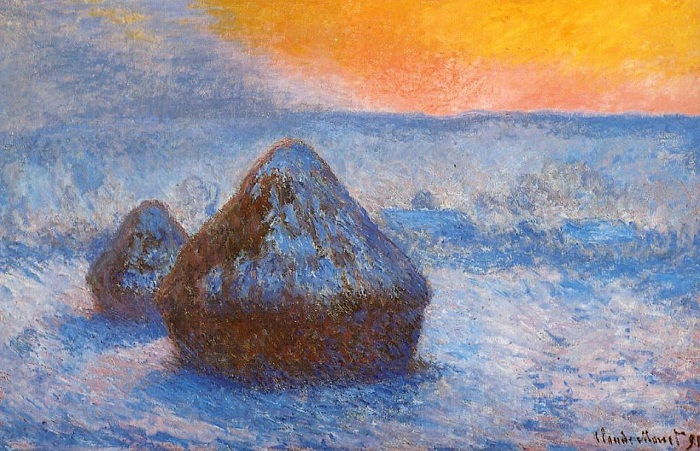 Картины импрессиониста Клода Моне из серии «Стога сена» бьют рекорды на аукционах