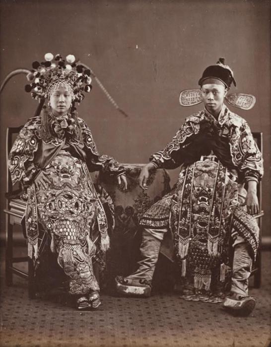 Коллекция редких фотографий из Китая времён династии Цин