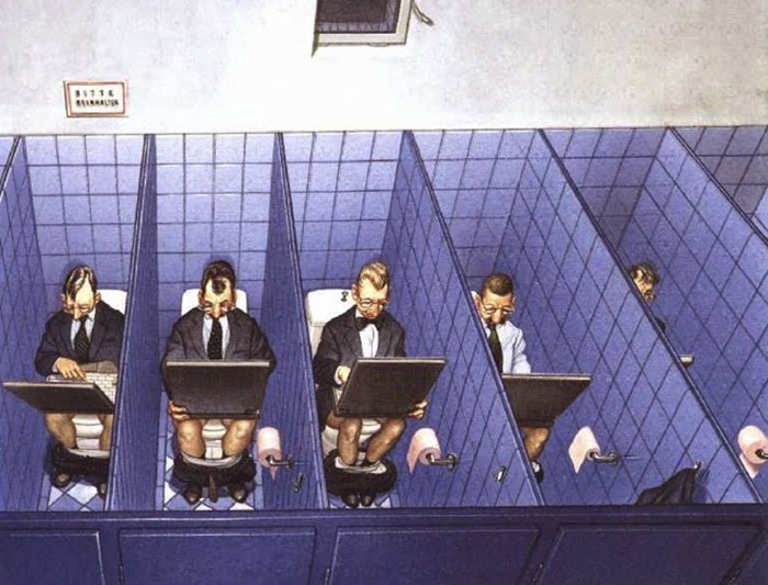 Провокационные карикатуры, которые довели до тюрьмы художника Герхарда Хадерера