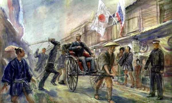 Японская сабля для русского цесаревича: Как наследника престола едва не убил полицейский в Оцу