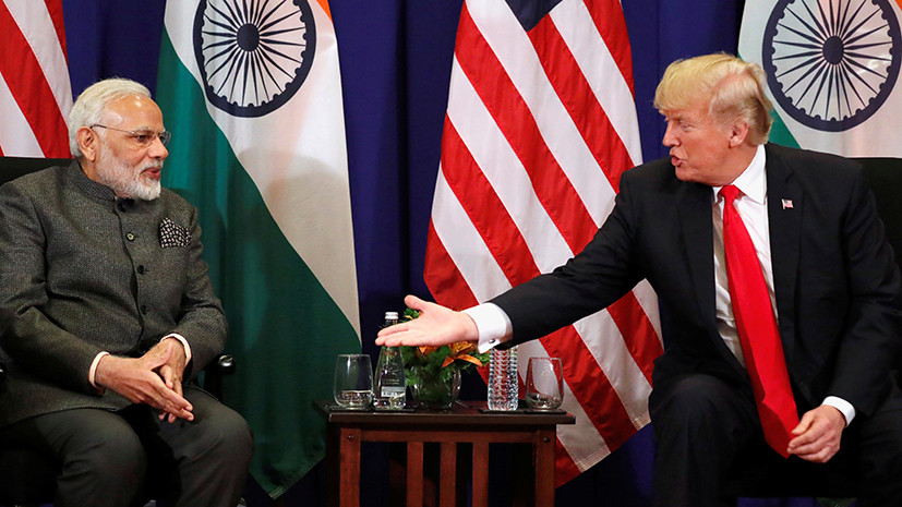 28 позиций: Индия вводит пошлины на американские товары