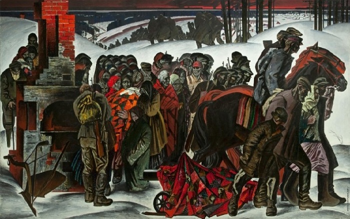 Аллегорические полотна с историческим подтекстом белорусского художника Мая Данцига