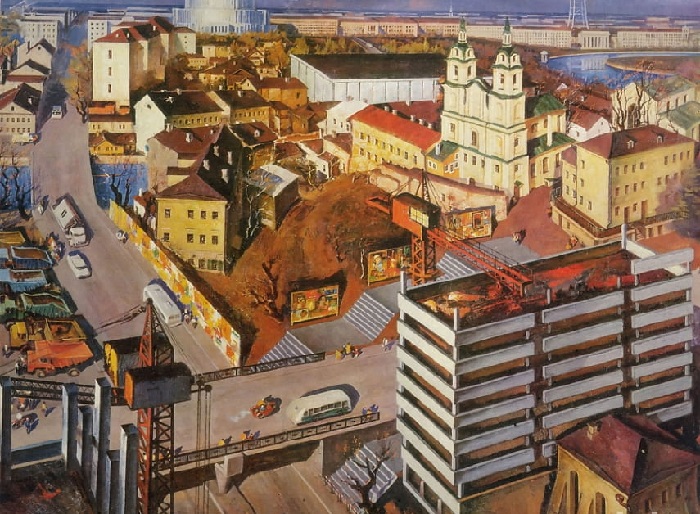 Аллегорические полотна с историческим подтекстом белорусского художника Мая Данцига