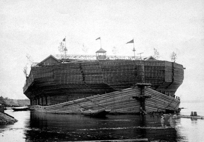 Беляны – зачем в царское время по Волге гоняли корабли, сделанные из дров