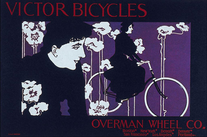 Что объединяет велосипедисток, павлинов и декаданс: Как художник Уильям Брэдли создал американский модерн 