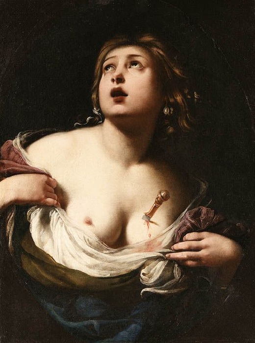 Кровавая драма, которая разыгралась много веков назад, на гениальной картине Рембрандта «Лукреция» 