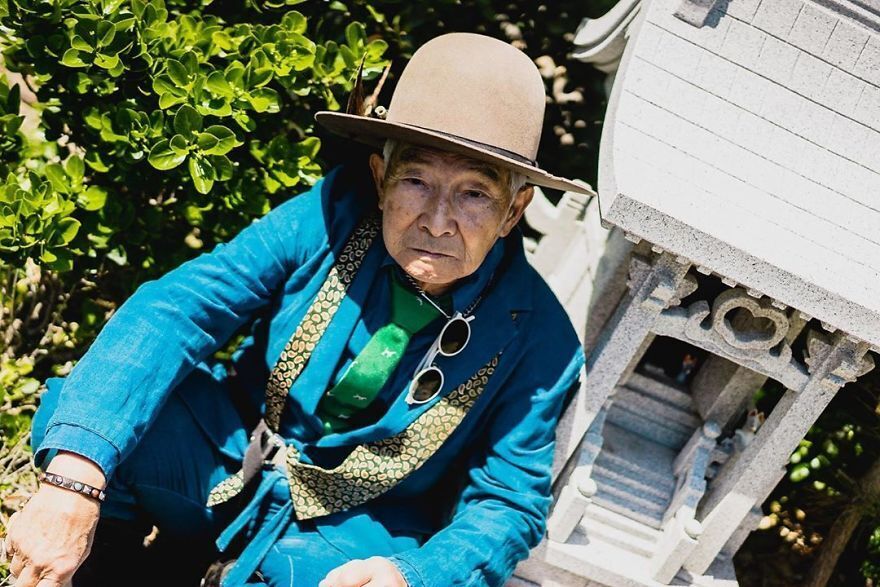 Модный пенсионер из Японии покорил сеть