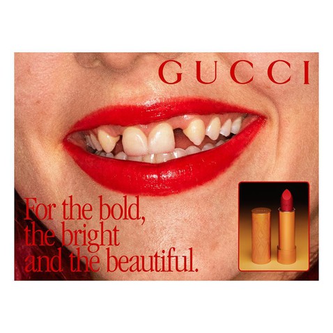Не по зубам: как бренд Gucci роняет стандарты люкса и красоты