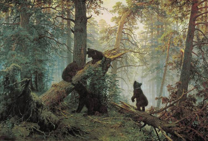 Почему имя художника Константина Савицкого было стерто с полотна «Утро в сосновом лесу»