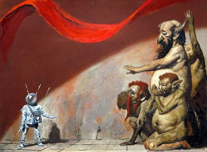 Почему известный соцреалист Гелий Коржев стал писать мутантов-тюрликов и картины на библейские мотивы