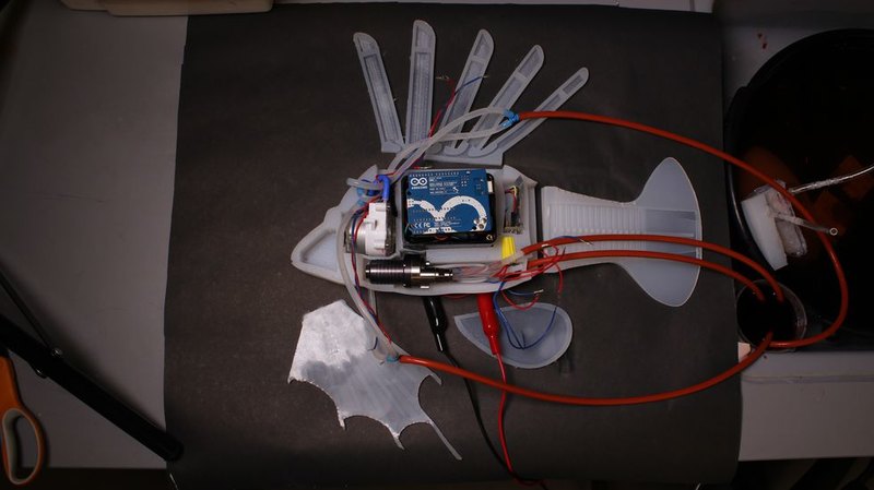 Создан робот-рыба с собственной кровеносной системой 