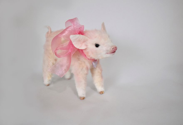 Были шубы - стали звери: Англичанка создает реалистичные фигурки животных из меховой одежды