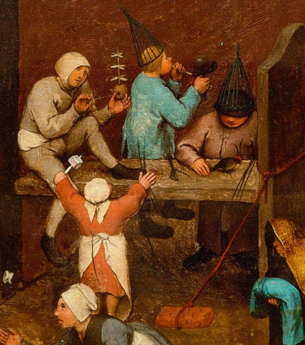 «Детские игры» Брейгеля Старшего, в которые играли дети 5 веков тому назад и играют нынешние 
