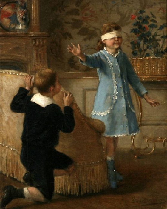 «Игра в жмурки» Маковского: Чем покоряет шедевр, проданный на торгах Sotheby’s за миллионы
