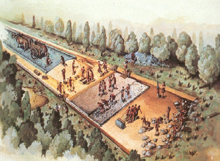 Как римляне смогли построить дороги, которые существуют до наших дней