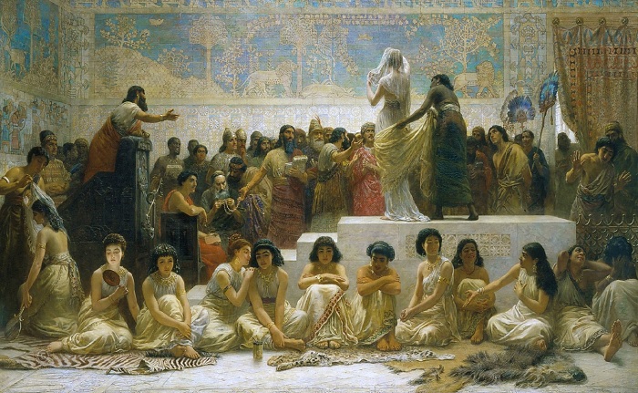 Древний Вавилона и его невообразимые обычаи глазами художника XIX века