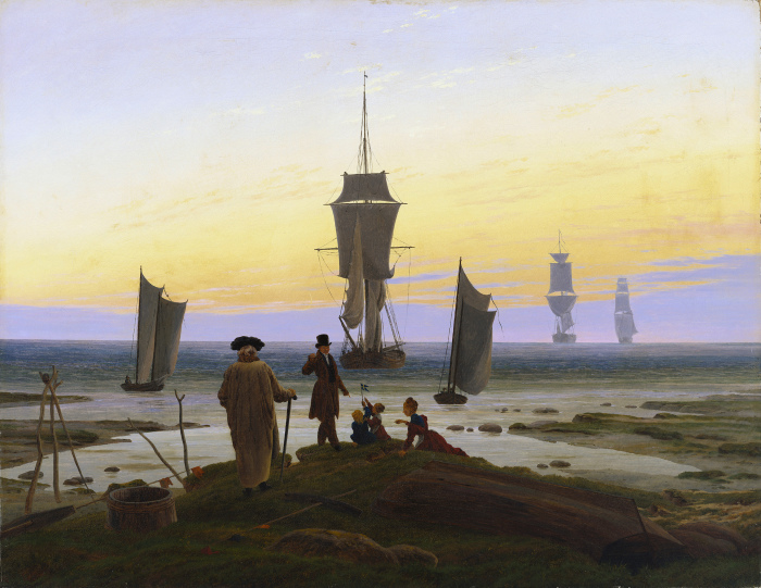Как главный романтик Германии Каспар Фридрих рассказывал о Боге атмосферными пейзажами
